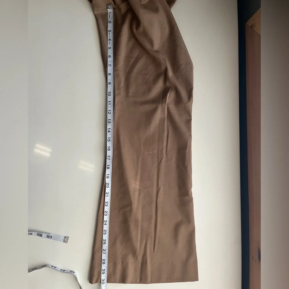 The Limited Cassidy Fit Mid-Rise Tan Boot Cut Pants - Picture 7 of 12